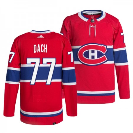 Montreal Canadiens Trikot Kirby Dach 77 Adidas Rot Authentic - Herren